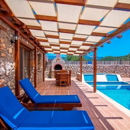 Secluded Private Pool&jacuzzi In Kayaköy, Villa *