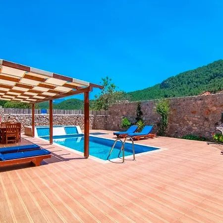Secluded Private Pool&jacuzzi In Kayaköy, Villa *