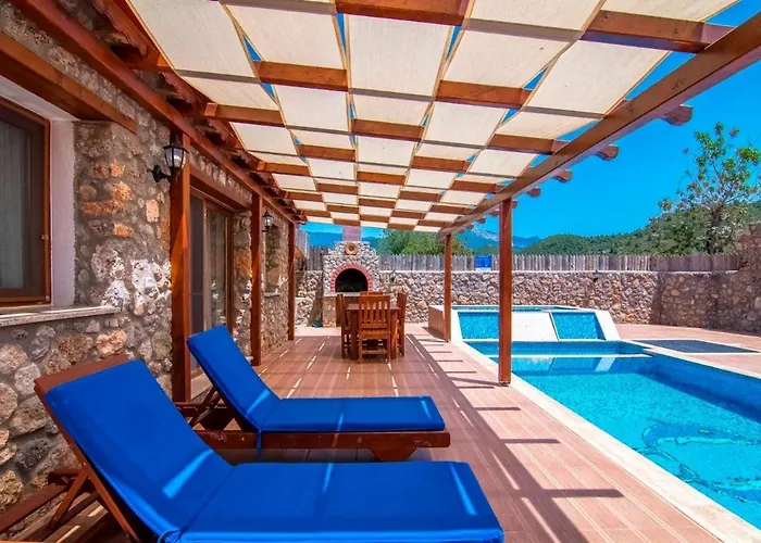 Secluded Private Pool&jacuzzi In Kayaköy, Villa *
